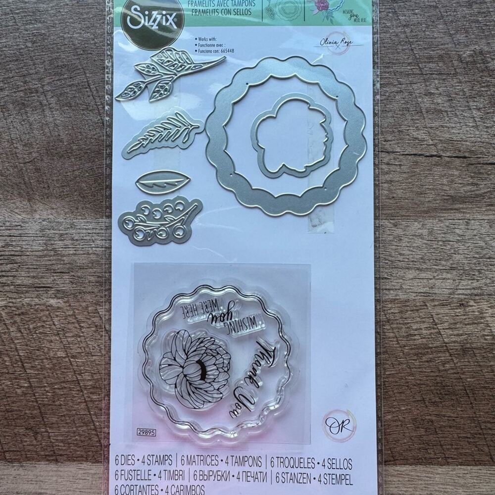 Sizzix Window Box Framelits with Stamps